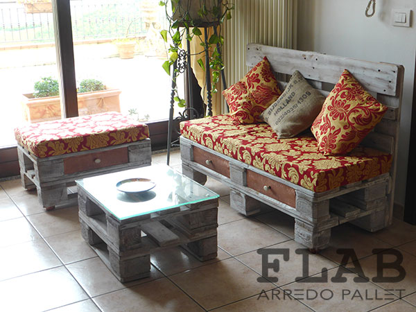 Divani in PALLET - FLAB Arredo Pallet