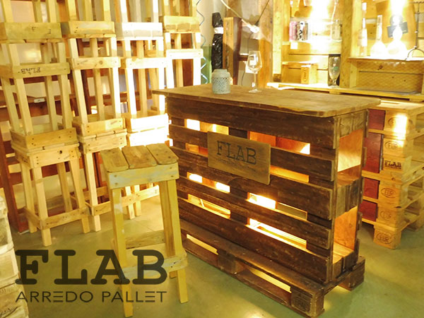 Banco Chiosco Pub In Pallet Flab Arredo Pallet