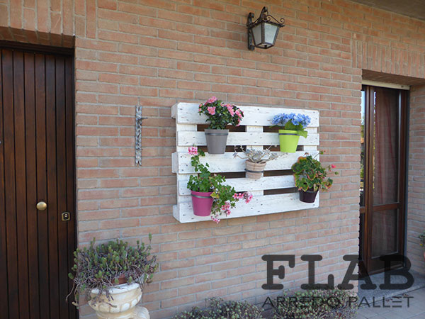 Fioriere In Pallet Flab Arredo Pallet Arredamento In Pallet Per Esterni