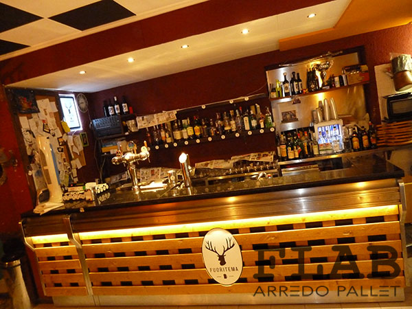 Arredo Pallet Bar E Pub Flab Arredo Pallet Arredamento Bar E Locali
