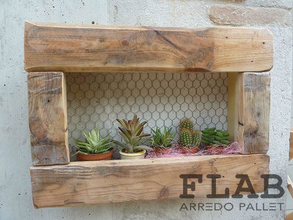 Fioriere In Pallet Flab Arredo Pallet Arredamento In Pallet Per Esterni