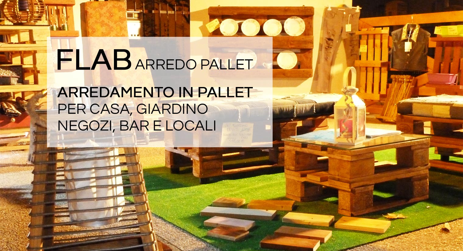 Flab Arredamento In Pallet Casa E Locali Pallet Per Eventi E Cerimonie